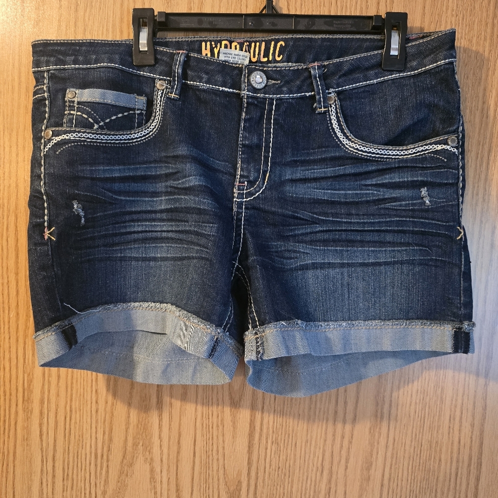 Hydraulic Jean shorts